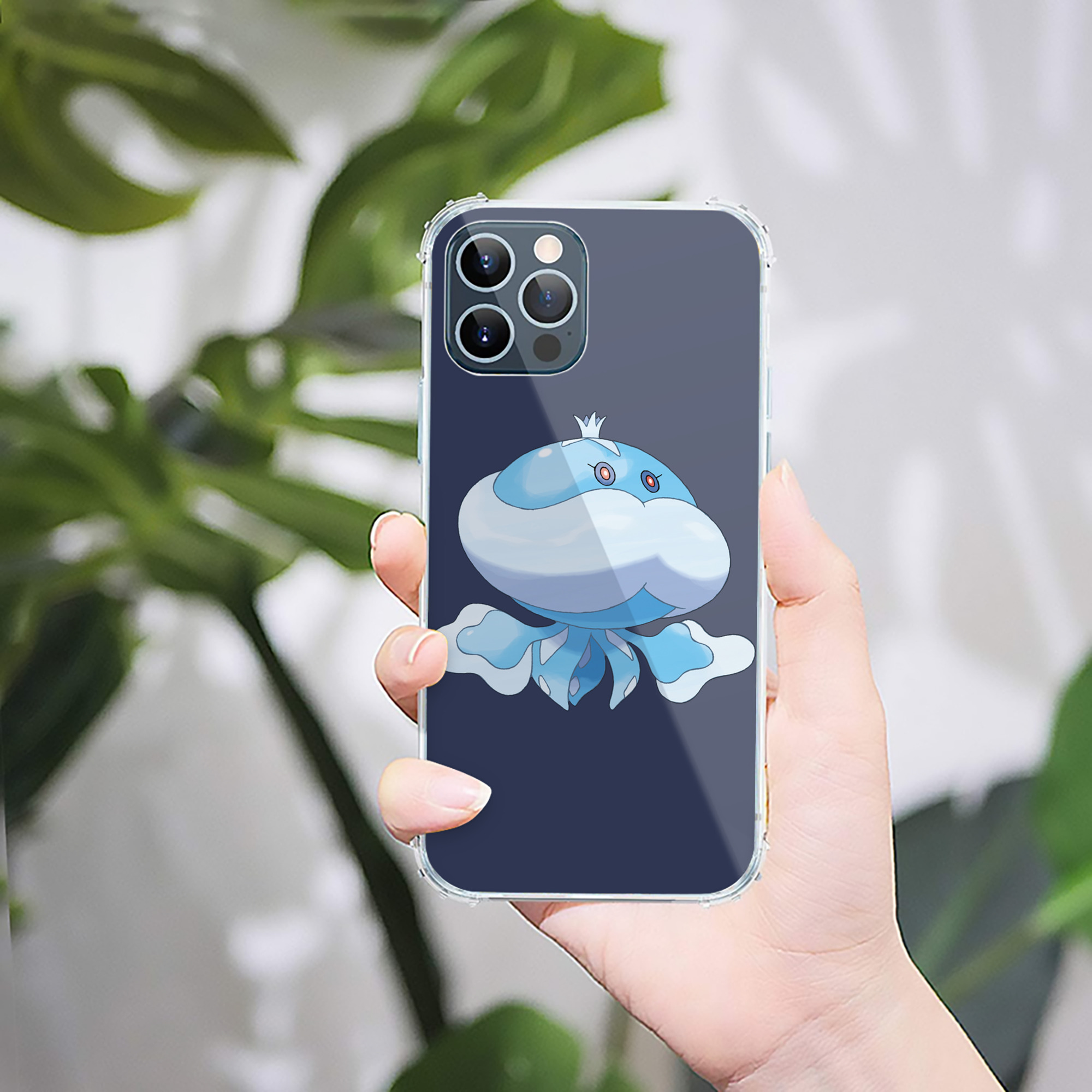 （画像用） ポケットモンスター Pokémon 【iPhone 12シリーズ対応】透明スマホケース（クリアソフトケース）